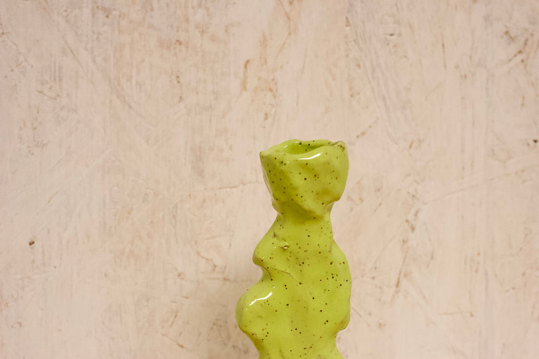 Grüner Kerzenständer 1