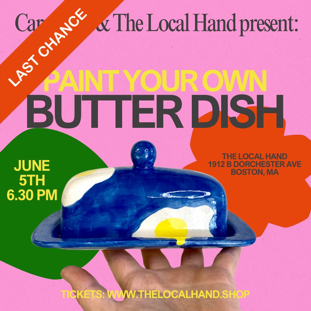 Paint your own Butter Dish