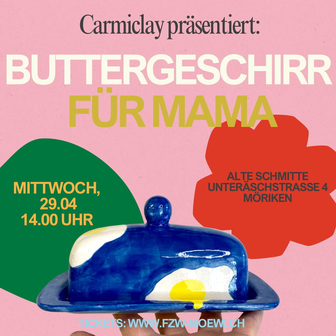 Buttergeschirr für Mama