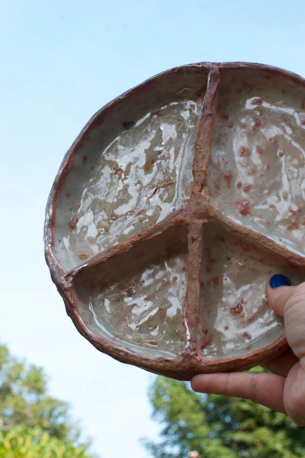 Woodfired Peace Plate - Medium Snack Platter