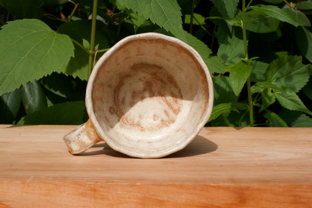 Holzgebrannter Löwenzahnbecher 3