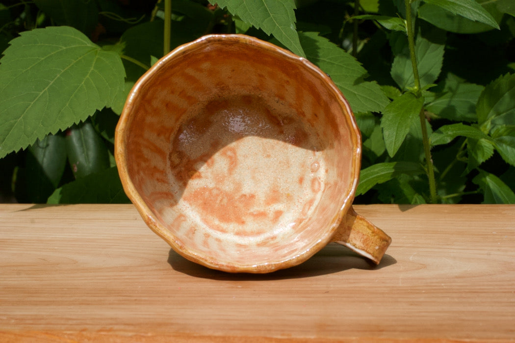 Holzgebrannter Löwenzahnbecher 1
